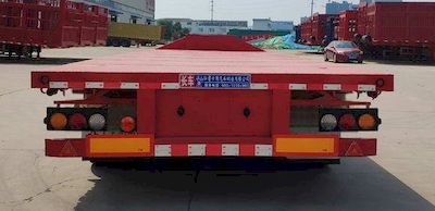 Hualu Yexing brand automobiles HYX9402TDP Low flatbed semi-trailer