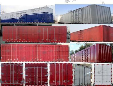 Mengtuo Kailida One  KLD9400XXY Box transport semi-trailer