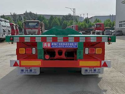 Tanghong Heavy Industry Automobile XT9402TDP Low flatbed semi-trailer