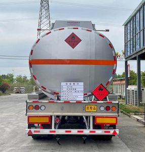 Yongqiang  YQ9302GYYCT2 Aluminum alloy oil transport semi-trailer