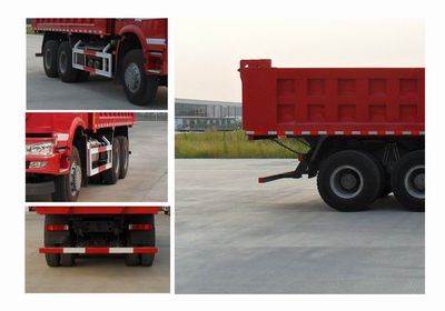 Haowo  ZZ3257N3847D1M Methanol/diesel dual fuel dump truck