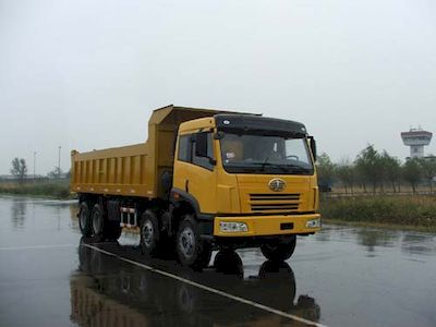 Jiefang Automobile CA3312P2K2L4T4E Flat head diesel dump truck