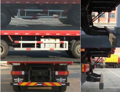 Jiefang Automobile CA3312P2K2L4T4E Flat head diesel dump truck