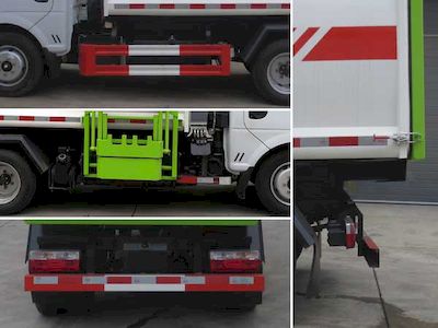 Jiangte brand automobiles JDF5040ZZZE6 Hydraulic Lifter Garbage truck 