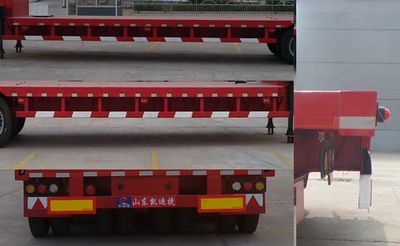 Kaidi Jie  KDJ9403TDP Low flatbed semi-trailer