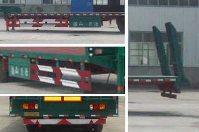 Aotong  LAT9320TDP Low flatbed semi-trailer