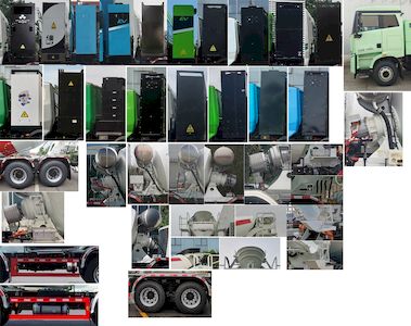 Sany  SYM5310GJB7BEV1 Electric exchange type pure electric concrete mixing and transportation vehicle