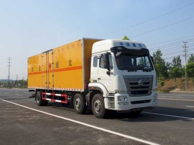 Jiangte brand automobiles JDF5250XRQZ5 Flammable gas box transport vehicle