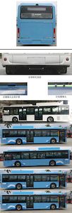 Jinlong  XMQ6127AGBEVL10 Pure electric city buses