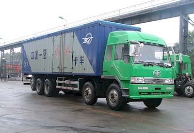 Jiefang Automobile CA5369XXYP4K2L11T6A Box transport vehicle