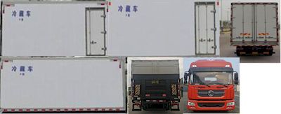 Dongfeng  EQ5183XLCL9BDGAC Refrigerated truck