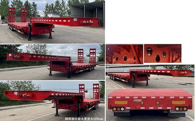 Haoxu Tengfei  XHP9402TDP Low flatbed semi-trailer