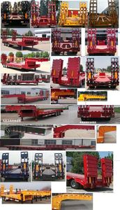 Haoxu Tengfei  XHP9402TDP Low flatbed semi-trailer