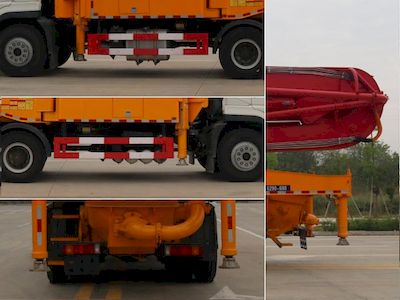 Huadian First Brand Automobile EHY5340THBSZ Concrete pump truck