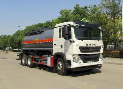 Zhongqi Liwei brand automobiles HLW5260GYWZ6 Tank transport vehicle for oxidizing substances