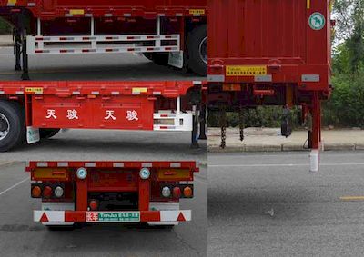 Tianjun Dejin brand automobiles TJV9405CCYE Gantry transport semi-trailer