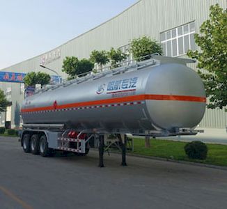 Minghang  ZPS9402GYY Aluminum alloy oil transport semi-trailer