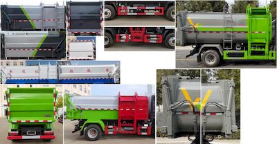 Wanglongwei  WLW5070ZZZE Hydraulic Lifter Garbage truck 