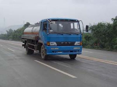 Minjiang brand automobiles YZQ5126GHY Chemical liquid transport vehicle