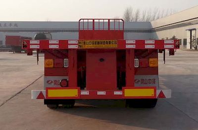 Runxiang Junye  DR9401TPB Flat transport semi-trailer