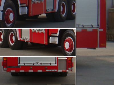 Jiangte brand automobiles JDF5280GXFPM120Z Foam fire truck