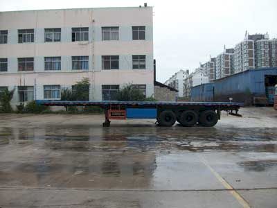 Jilu Hengchi  PG9403ZZXP Flat dump semi-trailer