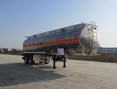 Chusheng  CSC9300GYYLDC Aluminum alloy oil transport semi-trailer