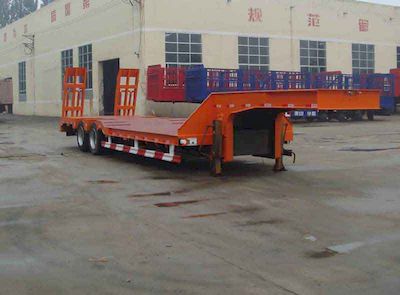 Luyue  LHX9351TDP Low flatbed semi-trailer