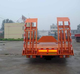 Luyue  LHX9351TDP Low flatbed semi-trailer