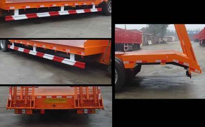 Luyue  LHX9351TDP Low flatbed semi-trailer