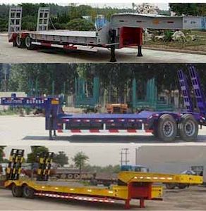 Luyue  LHX9351TDP Low flatbed semi-trailer