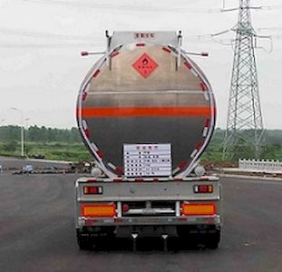 Yongqiang  YQ9404GRYCY2 Aluminum alloy flammable liquid tank transport semi-trailer