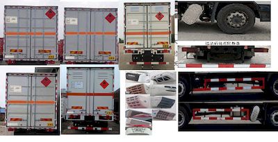 Zhuanzhi  YZZ5180XRQDF6 Flammable gas box transport vehicle