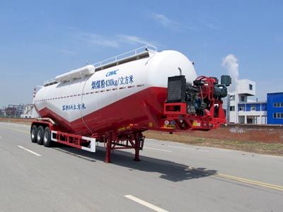 Huajun  ZCZ9403GFLHJC Low density powder material transportation semi-trailer