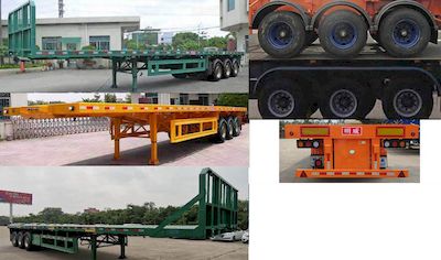 Mingwei  CMW9409TPBQ Flat transport semi-trailer