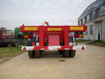 Zhongshang Automobile ZL9400TJZG Container transport semi-trailer