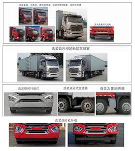 Haohan  ZZ5315XXYN466WE1 Box transport vehicle