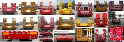 Liangshan Dongyue  CSQ9372TDP Low flatbed semi-trailer