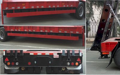 Liangshan Dongyue  CSQ9372TDP Low flatbed semi-trailer