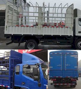 Jianghuai brand automobiles HFC5100CCYP91K1D3V Grate type transport vehicle