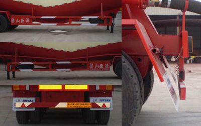 Aotong  LAT9404GFL Low density powder material transportation semi-trailer