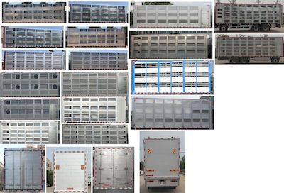 Xingbang Long brand automobiles XBZ5310CCQL6 Livestock and poultry transport vehicles