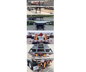 CIMC ZJV9402TWYQD Transport semi-trailer of dangerous goods tank frame