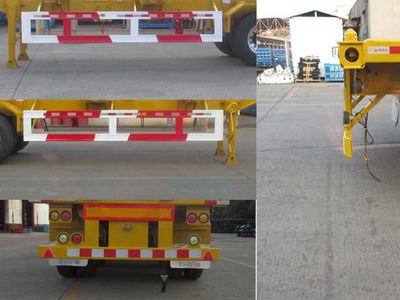 Tonghua  THT9402TWYA Transport semi-trailer of dangerous goods tank frame