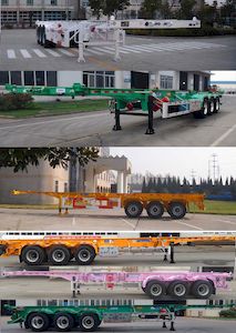 Tonghua  THT9402TWYA Transport semi-trailer of dangerous goods tank frame