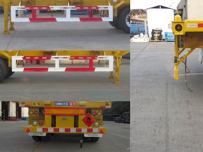 Tonghua  THT9402TWYA Transport semi-trailer of dangerous goods tank frame