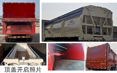 Hualiang Tianhong  LJN9400ZLS Bulk grain transportation semi-trailer