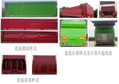 Hualiang Tianhong  LJN9400ZLS Bulk grain transportation semi-trailer