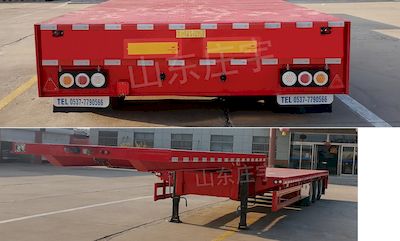 Zhuangyu  ZYC9402TDP Low flatbed semi-trailer