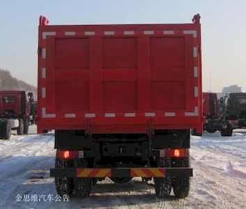 Jiefang Automobile CA3310P63K2L3T4E5 Flat head diesel dump truck